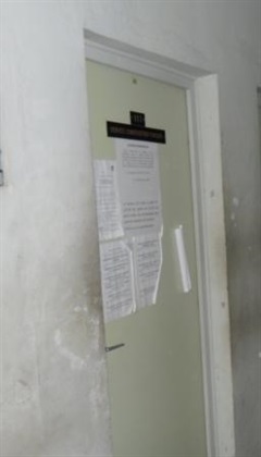 Bureau de la division inscription